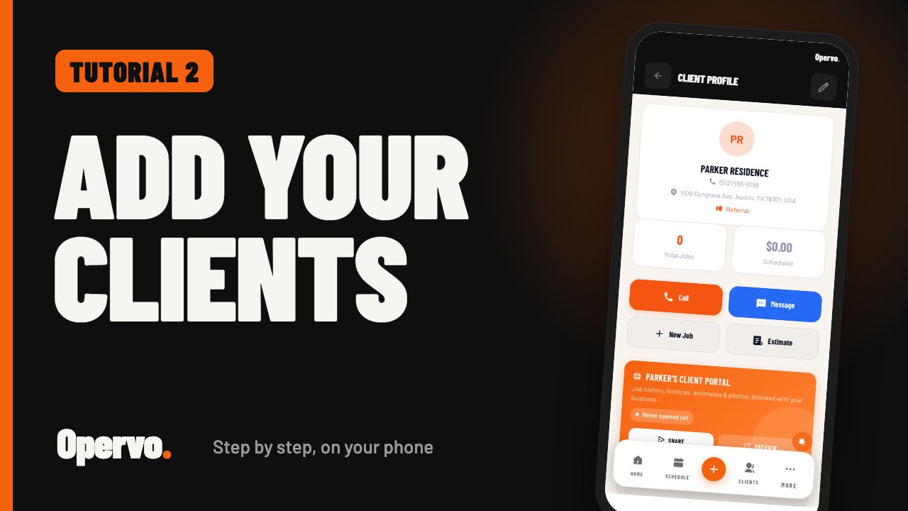 Adding your clients video thumbnail